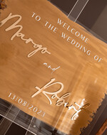 TABLE PLANS AND WEDDING WELCOME SIGNS plexi gold / velvet Luxury Clear and Gold Wedding Welcome Sign, Golden Wedding Decor, Personalised Wedding Sign, Wedding Board, Welcome Wedding Board 25