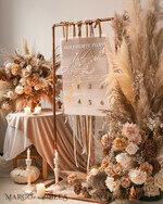 TABLE PLANS AND WEDDING WELCOME SIGNS plexi gold / velvet Elegant Clear wedding Set acrylic Find your seat , Personalized Wedding Ombre Beige Table Plan, acrylic clear Tan transparent and Gold Modern clear transparent Seating Chart, 3d Elegant Find Your Seat - Seating Plan , Golden Luxury Wedding Table Plan, Wedding Decoration with golden letters - Golden Reception Signage - Custom Tan Ceremony Sign31