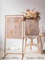 TABLE PLANS AND WEDDING WELCOME SIGNS plexi gold / velvet Acrylic Beige Wedding Welcome Sign Clear Acrylic and gold Wedding Welcome Sign, Nude Gold Plexi Wedding Welcome Sign, Tan Luxury Wedding Wedding Welcome Sign , Earthy Wedding Signage Golden mirror Wedding Welcome Sign17