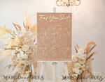 TABLE PLANS AND WEDDING WELCOME SIGNS plexi gold / velvet beige velvet and Gold Modern velvet Seating Chart, 3d Elegant Find Your Seat - Seating Plan , Luxury Wedding Table Plan, Wedding Decoration with golden letters - Golden Reception Signage - Custom Ceremony Sign11