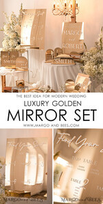 TABLE PLANS AND WEDDING WELCOME SIGNS plexi gold / velvet Gold Mirror Seating Chart Sign, 3d Elegant Find Your Seat - Seating Plan, Luxury Wedding Table Plan, Mirror Wedding Decoration - Golden Reception Signage - Custom Ceremony Sign28