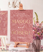 TABLE PLANS AND WEDDING WELCOME SIGNS plexi gold / velvet Luxury Velvet blush pink Wedding Welcome Sign, Golden Wedding Decor, Personalised Wedding Sign, Wedding Gift, Welcome Wedding Board BpPXSet11
