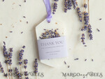 HOCHZEITSGESCHENKE Hochzeits-Sojawachstablette Dankeschön Geschenktüten Soja Duftwachstafeln mit Lavendel, Boho Hochzeits-Lufterfrischer, Duftende Dankeschön-Dekoration, Baby Shower Geschenktüte, rustikale Hochzeitsgeschenkideen.5