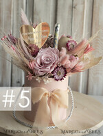 FRISCH VERHEIRATETES PAAR GESCHENKE Geldgeschenk zur Hochzeit Geschenkschachtel für Geld Geldgeschenk zur Hochzeit mit Strauß aus Trockenblumen personalisiert9