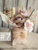 FRISCH VERHEIRATETES PAAR GESCHENKE Geldgeschenk zur Hochzeit Geschenkschachtel für Geld Geldgeschenk zur Hochzeit mit Strauß aus Trockenblumen personalisiert10