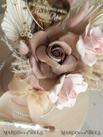 FRISCH VERHEIRATETES PAAR GESCHENKE Geldgeschenk zur Hochzeit Geschenkschachtel für Geld Geldgeschenk zur Hochzeit mit Strauß aus Trockenblumen personalisiert10