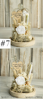 NEWLY WEDS COUPLE GIFTS Geldgeschenk zur Hochzeit  Geschenkschachtel für Geld Geldgeschenk zur Hochzeit mit Strauß aus Trockenblumen personalisiert3