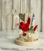 FRISCH VERHEIRATETES PAAR GESCHENKE Geldgeschenk zur Hochzeit Geschenkschachtel für Geld Geldgeschenk zur Hochzeit mit Strauß aus Trockenblumen personalisiert3