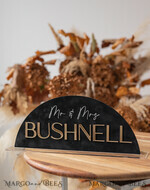 TABLE DECOR SIGNS Velvet table Numbers and Decor Black Terracotta Wedding Top Table Sign, Acrylic Arch Velvet Top Table sign, black Golden Top Table sign,  Gold Plexi Glass Top Table sign, Elegant Luxury Wedding Table Decor, Boho Glam Wedding Signage Golden mirror Top Table sign12
