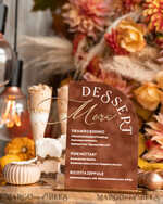 TABLE DECOR SIGNS Velvet table Numbers and Decor Terracotta Velvet Arch Dessert menu, Rust gold Candy Sign, Gold Plexi Table Arch Cake Bar Menu, Luxury Wedding Table Decor, Wedding Signage Golden Burnt Orange39