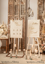 TABLE DECOR SIGNS Velvet table Numbers and Decor Acrylic Arch Table Number & dinner menu Combo, Velvet Ivory Acrylic gold Sign, Gold Ivory Plexi Velvet Table Numbers & Menu Combo Luxury Wedding Table Decor, Wedding Signage Golden mirror table numbers & Menu22