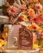 TABLE DECOR SIGNS Velvet table Numbers and Decor Acrylic Arch Table Number & wedding menu Combo, Rust & Frozen Acrylic gold Sign, Gold Plexi Table Numbers Terracotta Menu Combo Luxury Wedding Table Decor, Wedding Signage Golden mirror table numbers 11