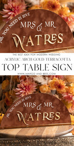 TISCHDEKORATIONSCHILDER   Samt Tischnummern und Dekoration Herbst Terracotta Hochzeits Tischschild, Acrylbogen Samt Tischschild, Kupfer Rost Goldenes Tischschild, Gold Plexiglas Tischschild, Elegante Luxus Hochzeits Tischdekoration, Boho Glam Hochzeitsbeschilderung Golden Spiegel Tischschild21