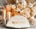 TABLE DECOR SIGNS Velvet table Numbers and Decor Golden Acrylic Top Table Mr Mrs signs with stand, Ivory Velvet & gold Table Sign, Golden Plexi Top Table Mr Mrs signs, Luxury Wedding Table Decor Centerpieces19