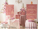 TABLE DECOR SIGNS Velvet table Numbers and Decor Arch Table Number, Luxury Blush Pink Velvet Arched Table numbers with acrylic stand, blush pink and Gold Wedding Table Decor, 3D Golden Letters, Wedding signage12