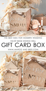  CARD BOXES velvet card boxes Gift Card Box, Velvet Beige wedding wishing well  money gift card box, Personalized Wedding Card Box, Luxury Card Box, Wedding Card Box with Lid, Wedding Money Box, Wedding Card Box13
