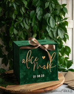  CARD BOXES velvet card boxes Garden Wedding Card Box Gift Card Box & arch Sign Set , Velvet green wedding wishing well money gift card box, Personalized Wedding Card Box, Greenery Luxury Card Box, Wedding Card Box with Lid, Emerald Wedding Money Box, Garden Wedding Card Box18
