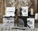 CARD BOXES velvet card boxes Velvet Set Card Box Guestbook & Sign, Wedding Card Box Instant Instax Guestbook, Black & White Wedding Money Box Sing Guestbook Set, BWs23