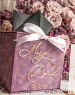  CARD BOXES velvet card boxes Mauve Velvet Gift Card Box & Cards Gifts Sign Set, Velvet Classic wedding wishing well money gift card box, Personalized Gold Box, MvS22