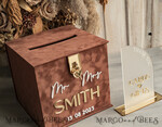  CARD BOXES velvet card boxes Terracotta Fall Card Box and Arch Acrylic Cards & Gifts Clear Sign, Velvet Rust Wedding Card Box with Lid, Burnt Orange Wedding Money Box,  Copper Wedding Card Box cards and gift Arch acrylic sign set14