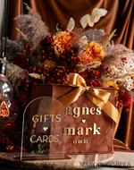  CARD BOXES velvet card boxes Terracotta Fall Card Box and Arch Acrylic Cards & Gifts Clear Sign, Velvet Rust Wedding Card Box with Lid, Burnt Orange Wedding Money Box,  Copper Wedding Card Box cards and gift Arch acrylic sign set31
