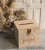  CARD BOXES velvet card boxes Beige Card Box and Arch Acrylic Cards & Gifts Clear Sign, Velvet Rust Wedding Card Box with Lid, Burnt Orange Wedding Money Box,  Copper Wedding Card Box cards and gift Arch acrylic sign set12
