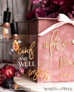  CARD BOXES velvet card boxes Gift Card Box & Cards well wishes Sign Set , Velvet Blush wedding wishing well money gift card box, Personalized Wedding Card Box, Luxury Card Box, Wedding Card Box with Lid, Wedding Money Box, Wedding Card Box25