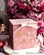  CARD BOXES velvet card boxes Gift Card Box & Cards well wishes Sign Set , Velvet Blush wedding wishing well money gift card box, Personalized Wedding Card Box, Luxury Card Box, Wedding Card Box with Lid, Wedding Money Box, Wedding Card Box25