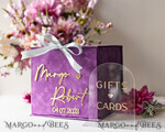  CARD BOXES velvet card boxes Gift Card Box & arch Sign Set , Velvet Purple wedding wishing well money gift card box, Personalized Wedding Card Box, Luxury Card Box, Wedding Card Box with Lid, Wedding Money Box, Wedding Card Box20