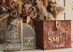  CARD BOXES velvet card boxes terracotta gold Velvet Set Card Box with lock & Polaroid Guestbook & Cards gifts Sign instax instruction sign combo and pens set, fall Wedding Card Box with Lid Instant Instax Guestbook Wedding Money Box Sing Guestbook Set28