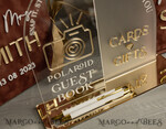  CARD BOXES velvet card boxes terracotta gold Velvet Set Card Box with lock & Polaroid Guestbook & Cards gifts Sign instax instruction sign combo and pens set, fall Wedding Card Box with Lid Instant Instax Guestbook Wedding Money Box Sing Guestbook Set28