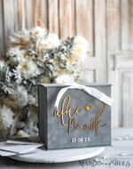  CARD BOXES velvet card boxes  Gift Card Box & Sign Set, Velvet grey wedding wishing well money gift card box, Personalized Wedding Card Box, Grey Luxury Card Box, Wedding Card Box with Lid, Grey Wedding Money Box, Wedding Card Box20