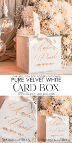  CARD BOXES velvet card boxes Pure White Gift Card Box & Cards Gifts Sign Set, Velvet Classic wedding wishing well money gift card box, Personalized Gold White Wedding Card Box, Luxury Card Box, Wedding Card Box with Lid, Wedding Money Box20