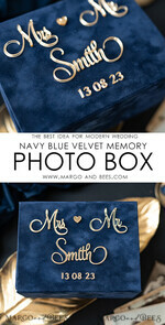 FOTOALBUM/ FOTOBOX Velvet Foto Box Fotografen Box Samt Fotobox Fotografenbox Hochzeits-Erinnerungsbox, individuelle Andenkenbox, Fotografengeschenke für Kunden, Hochzeitsbildverpackung, individuelle Fotografiebox14
