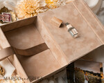 PHOTO ALBUM/ PHOTO BOX  Velvet Photo Box Photographer Box  Tan Velvet Photo Box Photographer Box Wedding Memory Box, Beige Custom Keepsake Box, Taupe Photographer Gifts for Clients, Wedding Pictures packaging, Custom photography Nude box38