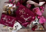 PHOTO ALBUM/ PHOTO BOX  Velvet Photo Box Photographer Box  Memory Bundle Burgundy Velvet Photo Boxes set of 2 , Large  Maroon Photographer Box, Regular Marsala Gold Wedding Memory Box, Gold Mirror Custom Keepsake Box, Photographer Gifts for Clients, Wedding Pictures packaging, Custom photography Copper box29