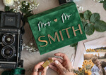 PHOTO ALBUM/ PHOTO BOX  Velvet Photo Box Photographer Box  Emerald Green Velvet Photo Box Photographer Wedding Memory Box, Greenery Custom Keepsake Box, Garden Photographer Gifts for Clients, Wedding Pictures packaging, Custom photography box18