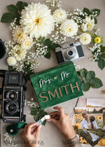 PHOTO ALBUM/ PHOTO BOX  Velvet Photo Box Photographer Box  Emerald Green Velvet Photo Box Photographer Wedding Memory Box, Greenery Custom Keepsake Box, Garden Photographer Gifts for Clients, Wedding Pictures packaging, Custom photography box18