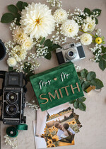 PHOTO ALBUM/ PHOTO BOX  Velvet Photo Box Photographer Box  Emerald Green Velvet Photo Box Photographer Wedding Memory Box, Greenery Custom Keepsake Box, Garden Photographer Gifts for Clients, Wedding Pictures packaging, Custom photography box18