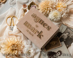 PHOTO ALBUM/ PHOTO BOX  Velvet Photo Box Photographer Box  Tan Velvet Photo Box Photographer Box Wedding Memory Box, Beige Custom Keepsake Box, Taupe Photographer Gifts for Clients, Wedding Pictures packaging, Custom photography Nude box34