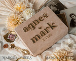 PHOTO ALBUM/ PHOTO BOX  Velvet Photo Box Photographer Box  Tan Velvet Photo Box Photographer Box Wedding Memory Box, Beige Custom Keepsake Box, Taupe Photographer Gifts for Clients, Wedding Pictures packaging, Custom photography Nude box34