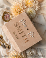 PHOTO ALBUM/ PHOTO BOX  Velvet Photo Box Photographer Box  Tan Velvet Photo Box Photographer Box Wedding Memory Box, Beige Custom Keepsake Box, Taupe Photographer Gifts for Clients, Wedding Pictures packaging, Custom photography Nude box34