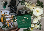 PHOTO ALBUM/ PHOTO BOX  Velvet Photo Box Photographer Box  Emerald Green Velvet Photo Box Photographer Box Wedding Memory Box, Greenery Custom Keepsake Box, Garden Photographer Gifts for Clients, Wedding Pictures packaging, Custom photography box16