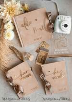 PHOTO ALBUM/ PHOTO BOX  Memory Bundle PhotoBox Gustbooks Vows Beige Velvet Bundle Wedding Keepsake Set- Guestbook & sign, His Hers Wedding Vows, Photobox for pictures30