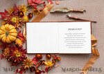 PHOTO ALBUM/ PHOTO BOX  Memory Bundle PhotoBox Gustbooks Vows terracotta Velvet Bundle Wedding Keepsake Set- Guestbook & sign, His Hers Wedding Vows, Photobox for pictures23