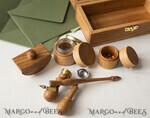  calligraphy set oblique pen holder for calligraphy waz seal stamp and box set20