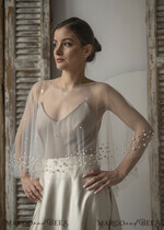 BRAUT Bolero, Kleider, Strumpfband SPITZEN HOCHZEITSBOLERO Elfenbein Tüll Hochzeitsbolero, Shrug Frauen Hochzeit, Brautcover, Elfenbein Bluse für die Braut, Braut Tüll Bluse, Kleid Capalet17