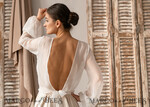 BRIDE bolero, robes, garter LACE WEDDING BOLERO Ivory Silk Wedding bolero long sleeve, Shrug Women Wedding, Bridal Modest Coverup, Boho Blouse for Bride, Bridal Lace Blouse, dress capalet12