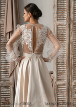 BRIDE bolero, robes, garter LACE WEDDING BOLERO Ivory Lace Wedding bolero long sleeve, Shrug Women Wedding, Bridal Backless Coverup, Boho Blouse for Bride, Wedding Dress Topper17
