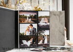 PHOTO ALBUM/ PHOTO BOX  Slip-In Photo Album Large Velvet Wedding Slip-In Photo Album With SlipCase, Photo album black Sleeves for 500 4x612